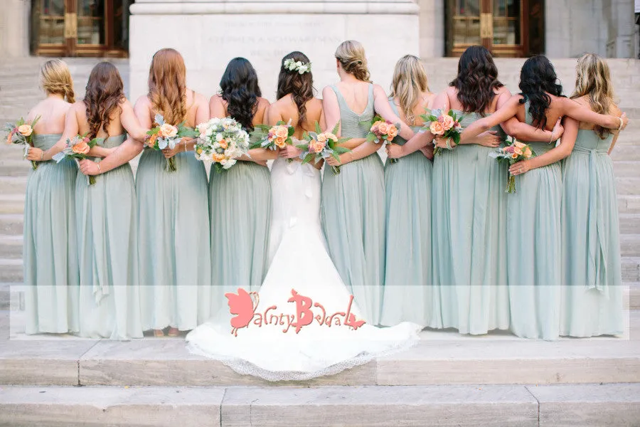 Unique Off White Wedding Gown with Bubble Pleating