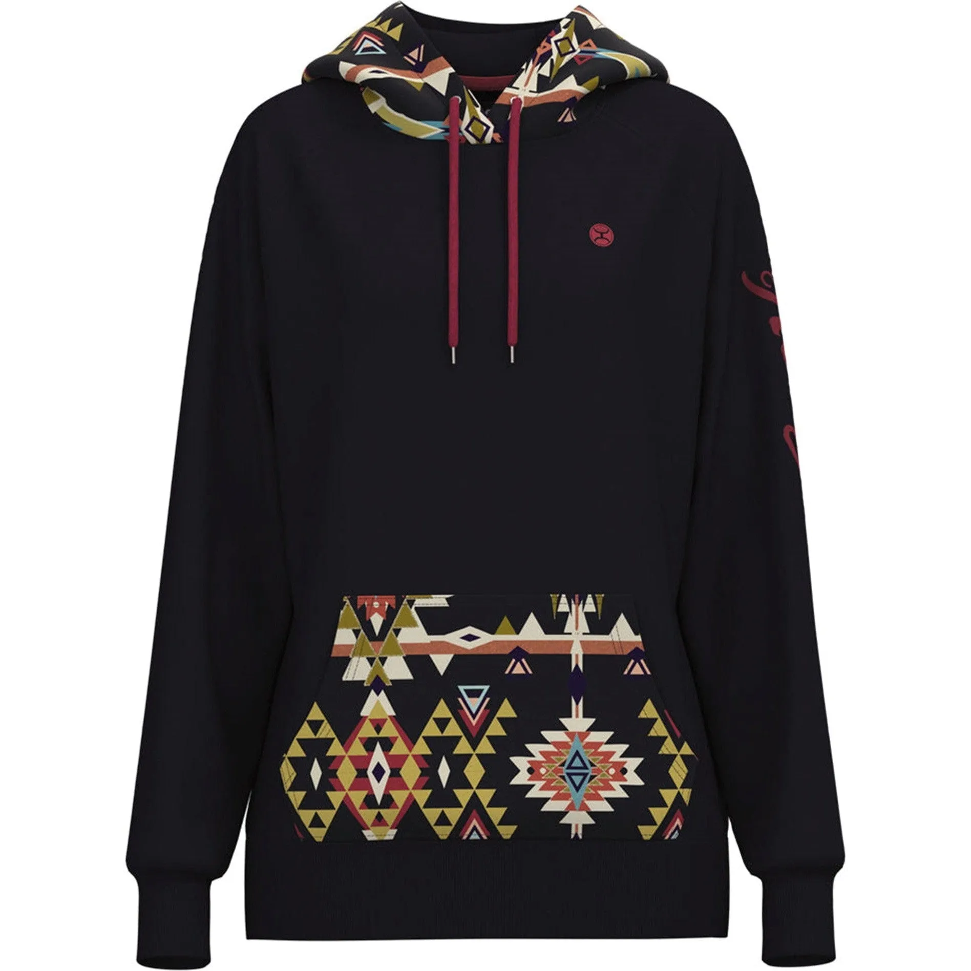 Navy and Aztec Women's Hooey Hoodie