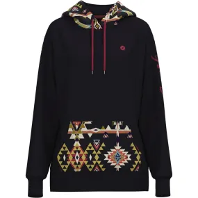 Navy and Aztec Women's Hooey Hoodie