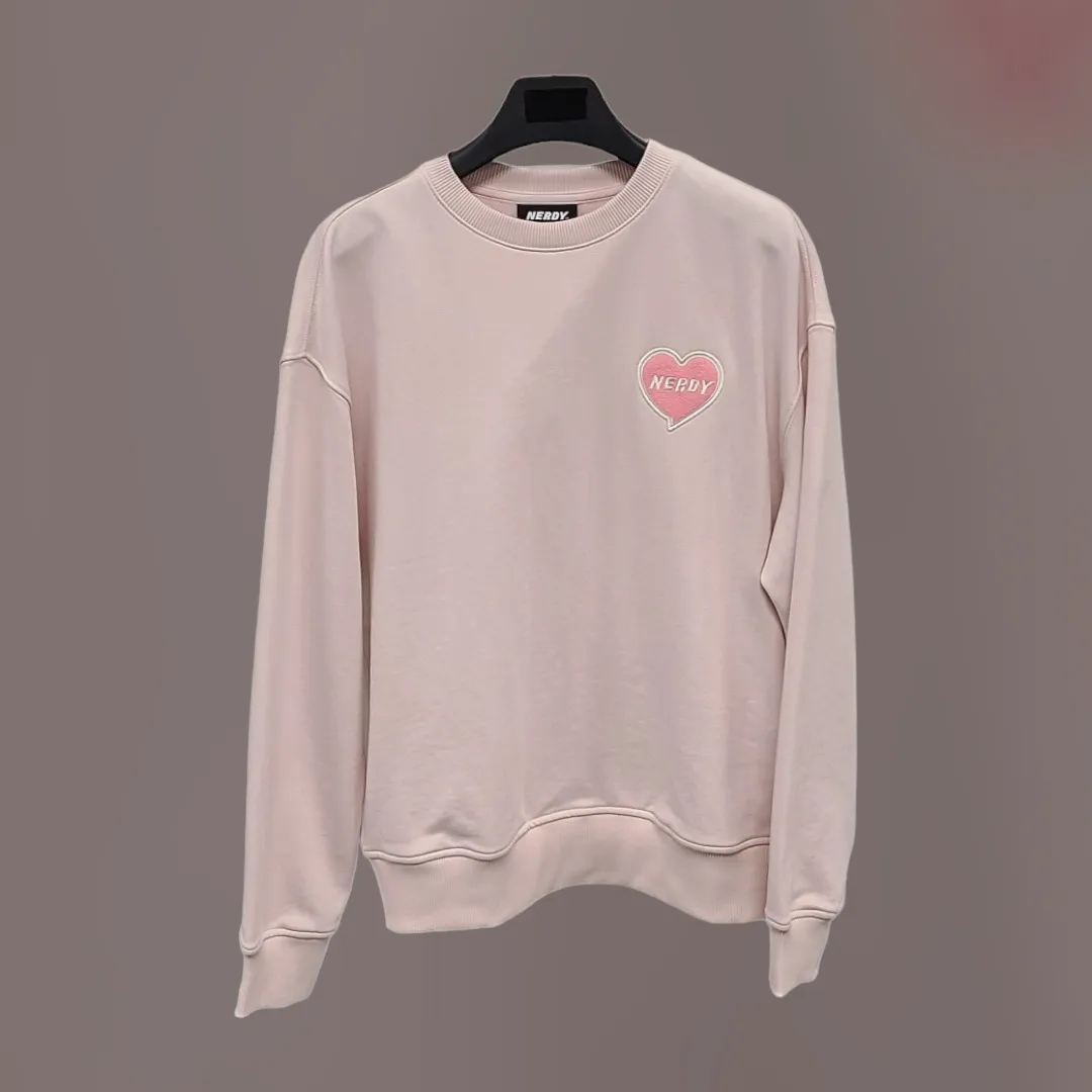 [ NERDY ]★23SS★HEART WAPPEN SWEATSHIRT