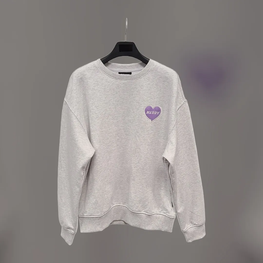 [ NERDY ]★23SS★HEART WAPPEN SWEATSHIRT