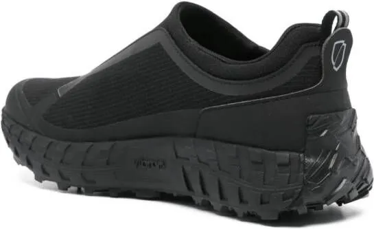 Black Slip-On Sneakers