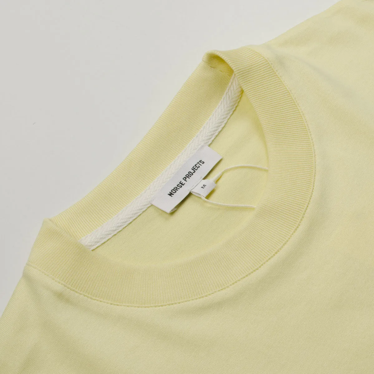 Norse Projects - Johannes Standard Pocket T-shirt - Sunwashed Yellow