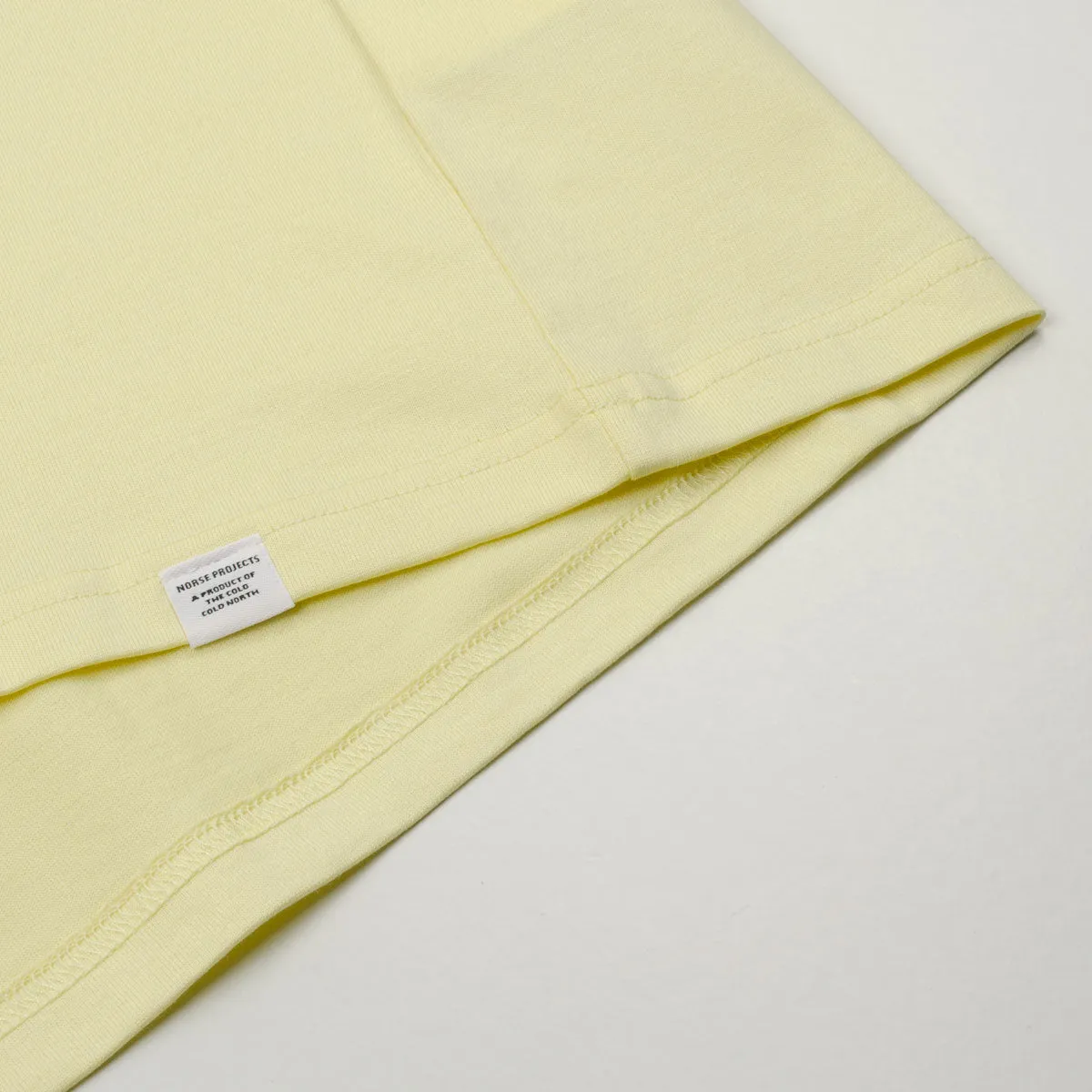 Norse Projects - Johannes Standard Pocket T-shirt - Sunwashed Yellow