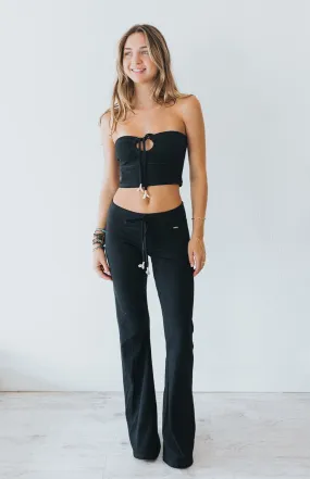 Flare Pants in Onyx