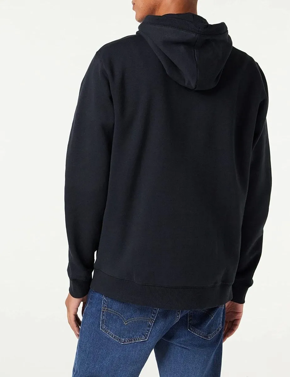 Original Penguin Sticker Pete Black Hooded Sweatshirts