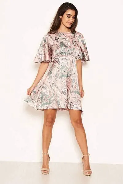 Paisley Skater Dress