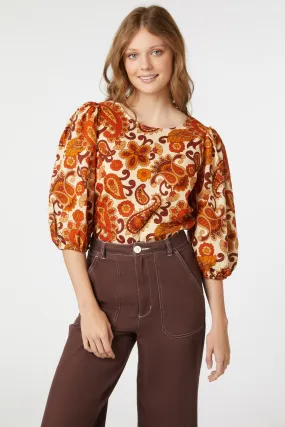 Sunset Boho Blouse