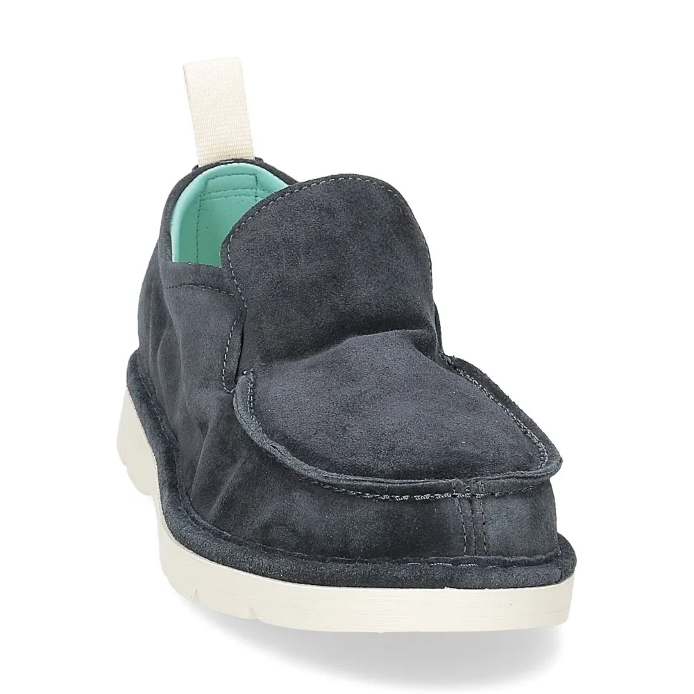 Panchic P19M003 Night Blue Suede Slip-On - Al Siletto