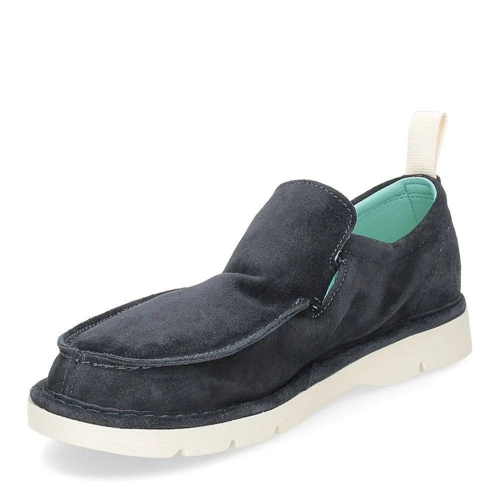 Panchic P19M003 Night Blue Suede Slip-On - Al Siletto