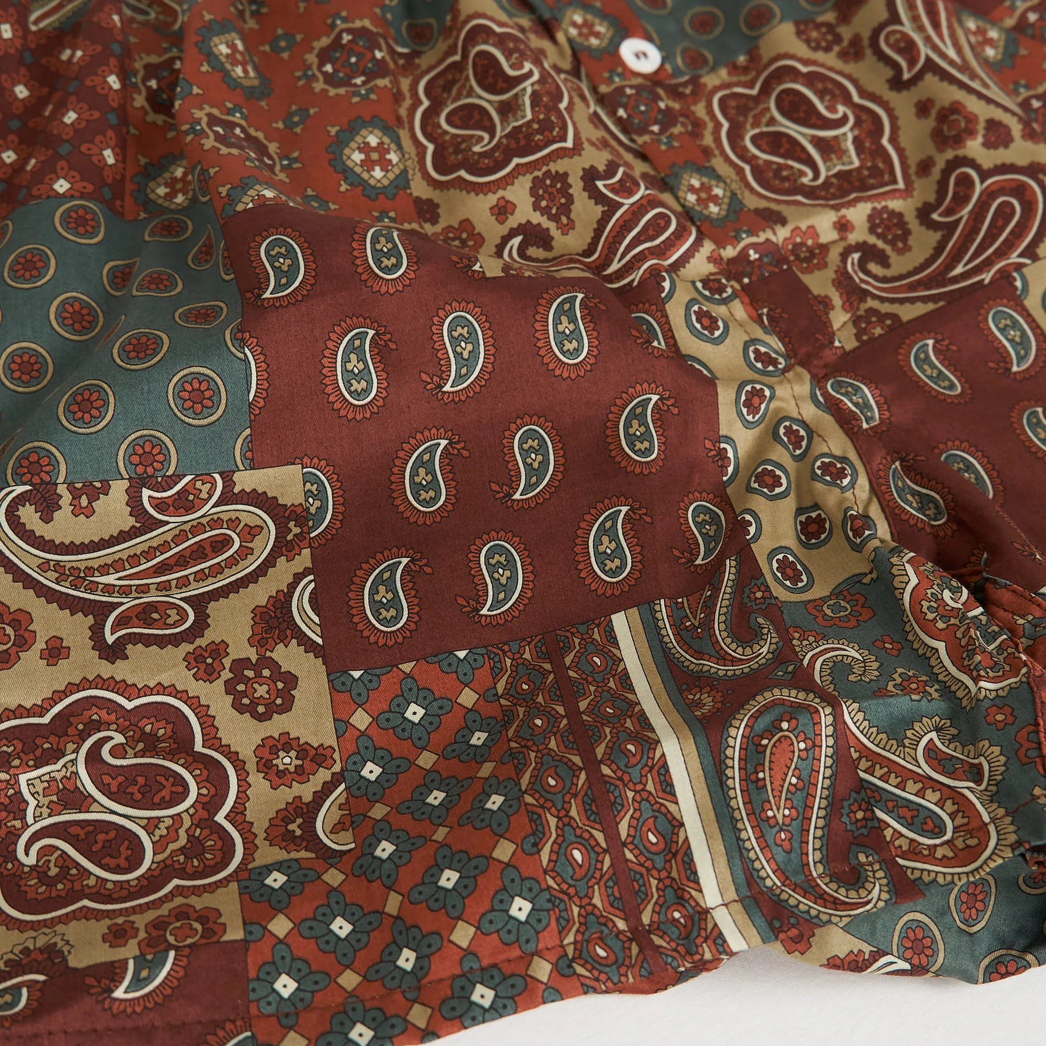 Patchwork Boxers with Paisley by Anonymous Ism