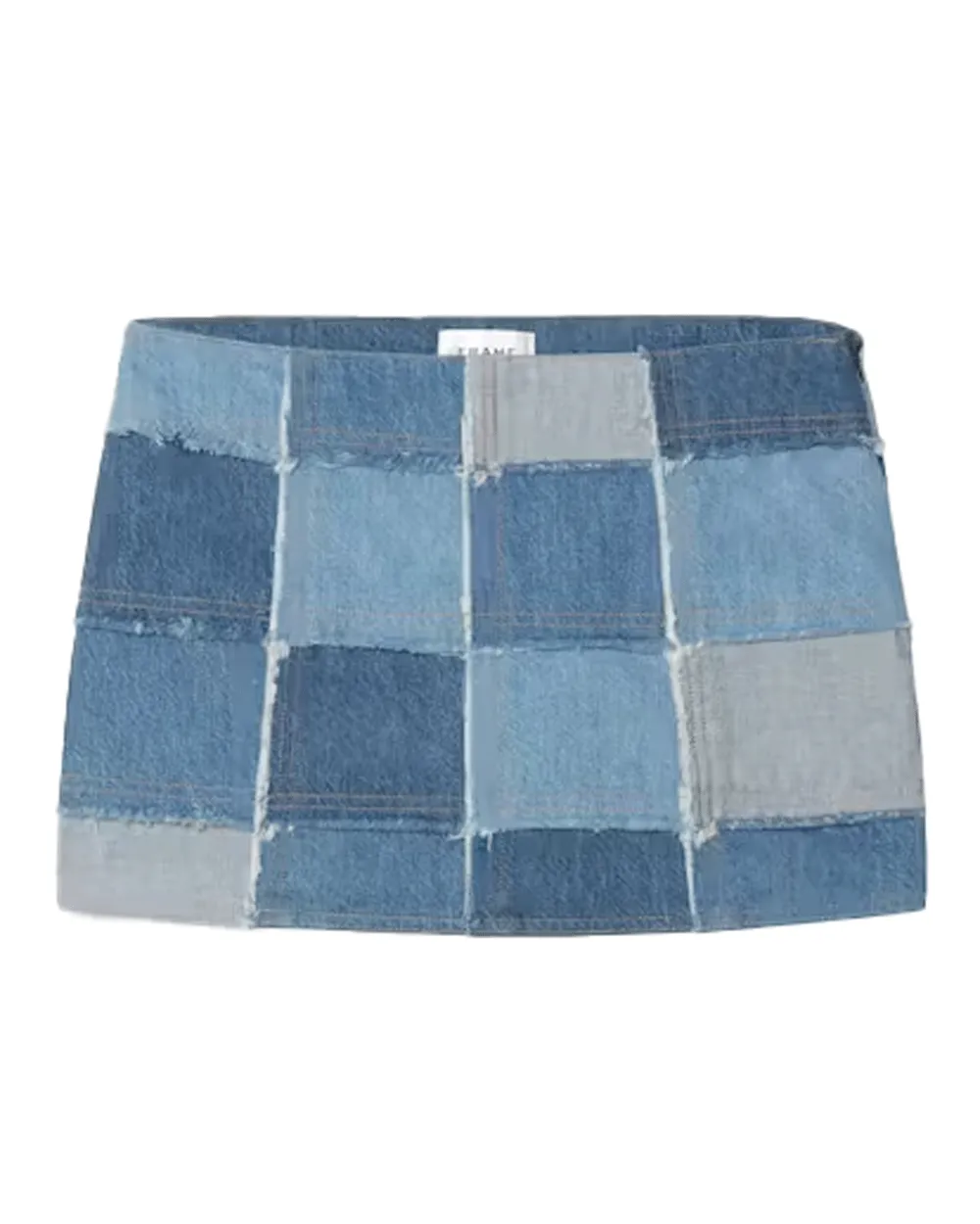 Roadtrip 70s Patchwork Mini Skirt