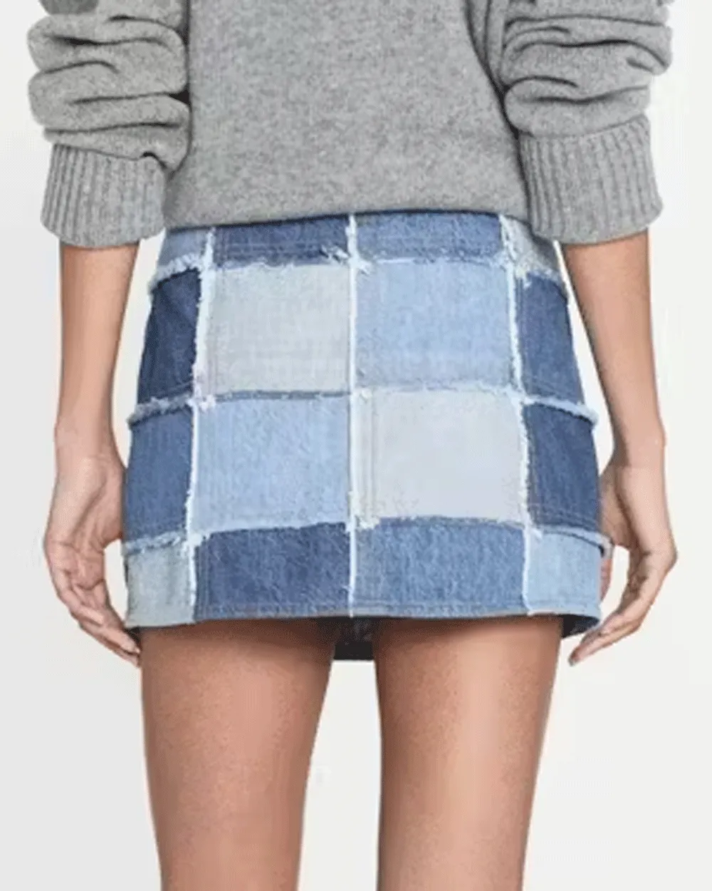 Roadtrip 70s Patchwork Mini Skirt