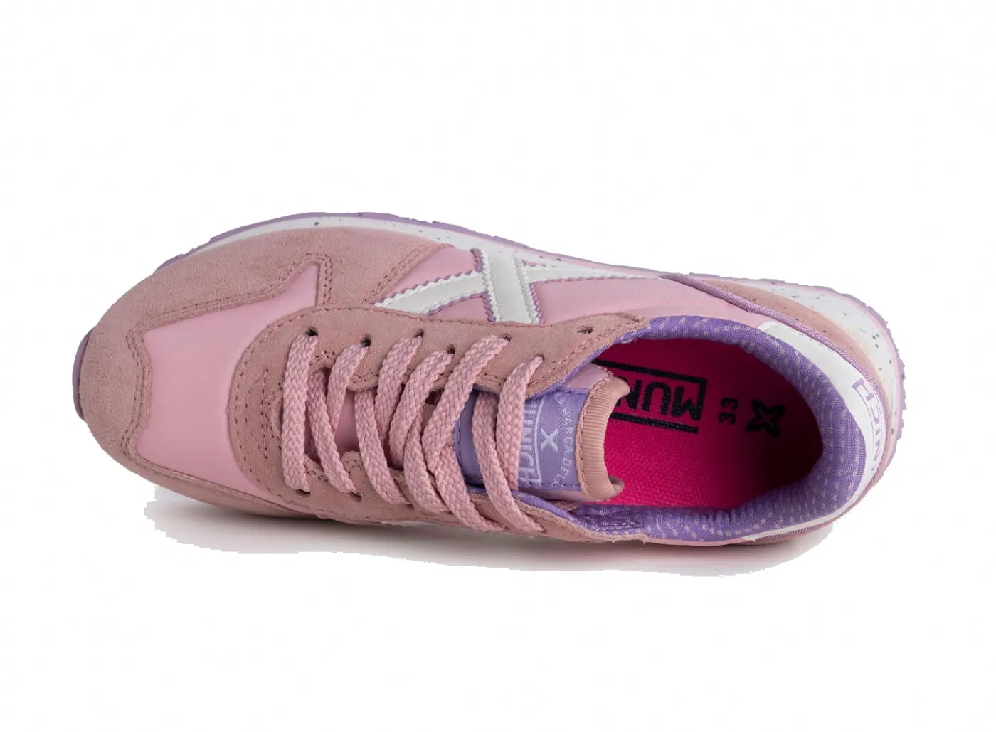 SNEAKERS MUNICH BAMBINA ROSA MINI MASSANA 8208504 VCO 504 TG:33-38