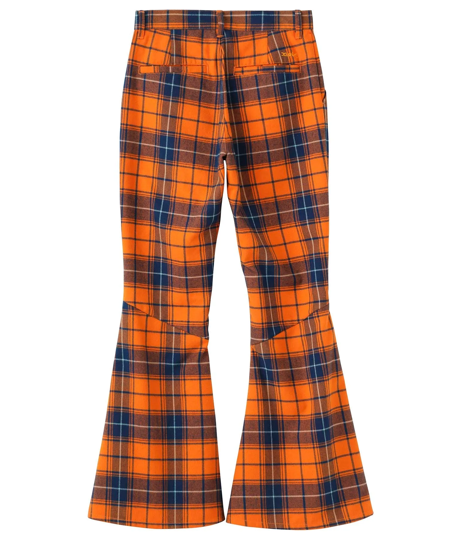 Plaid Flare Pants