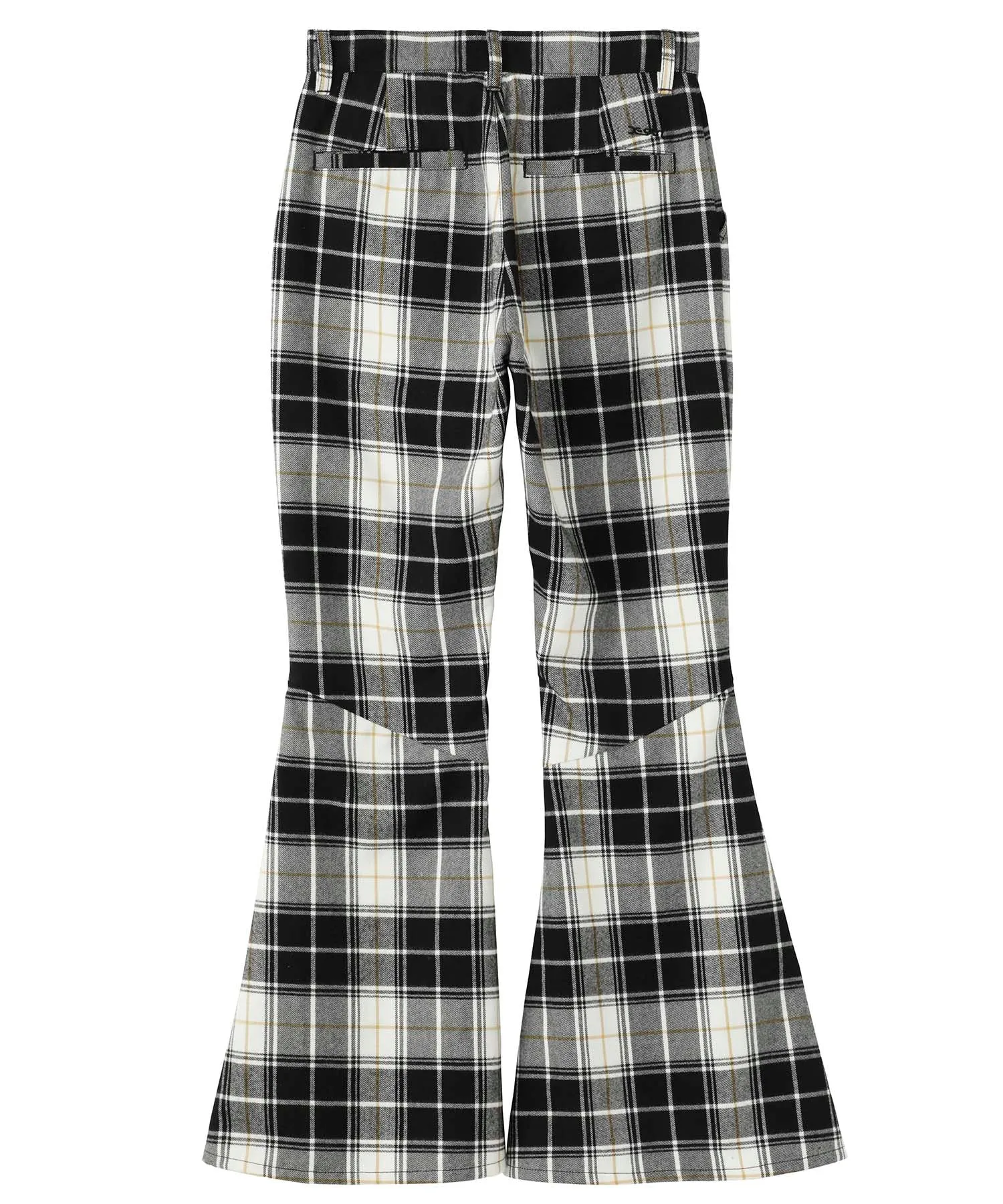 Plaid Flare Pants