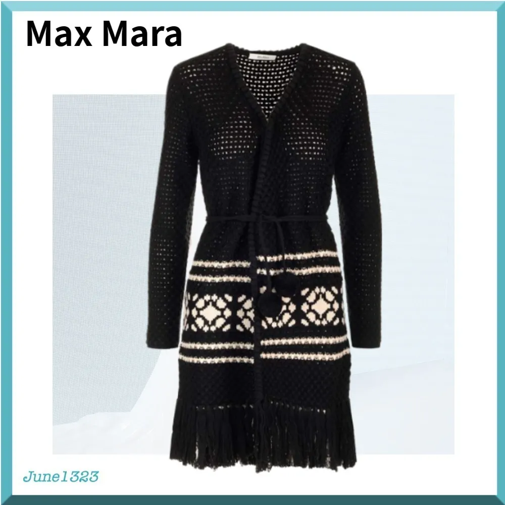 Sleek Logo Cardigans by MaxMara