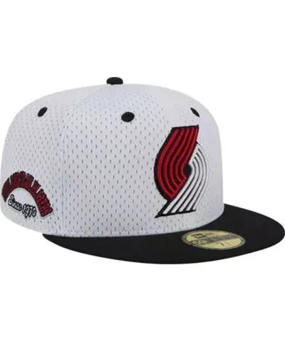 Portland Trail Blazers Evergreen Meshback Snapback Hat by New Era Men's NBA