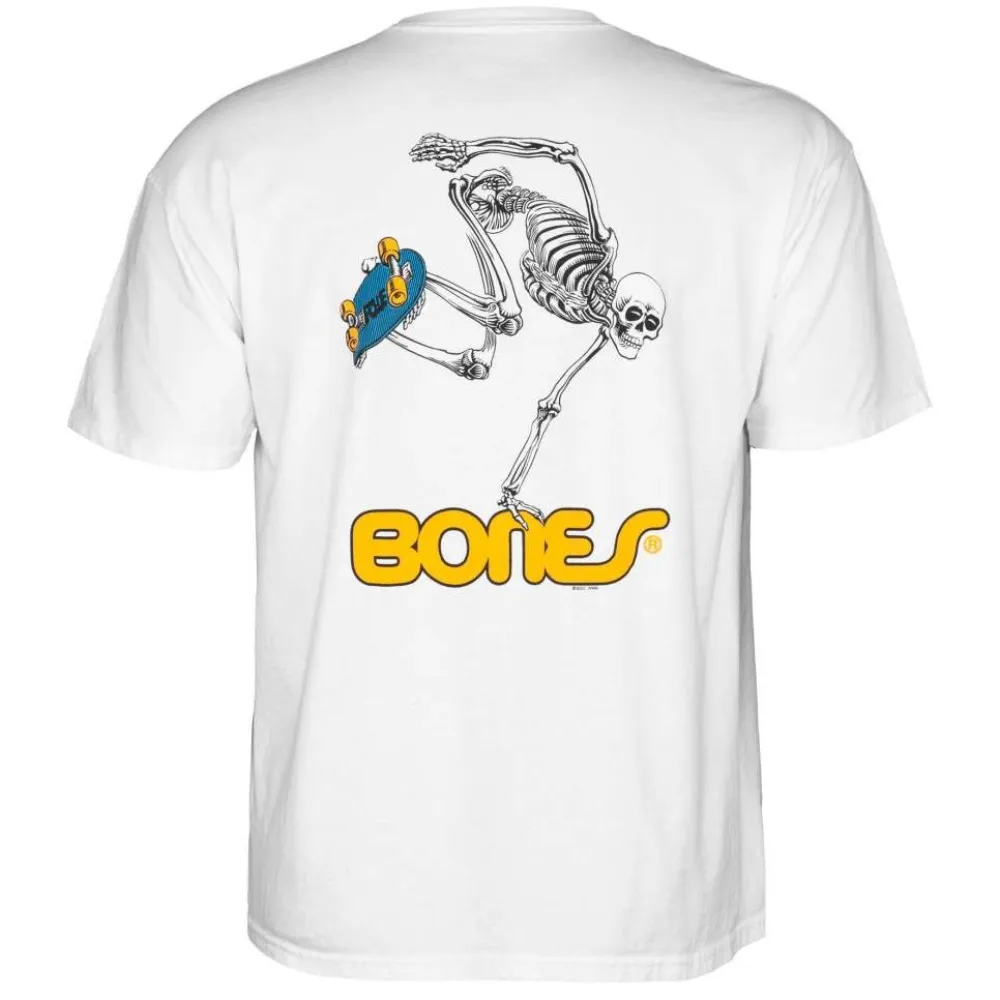 Powell Peralta Skate Skeleton Shirt White