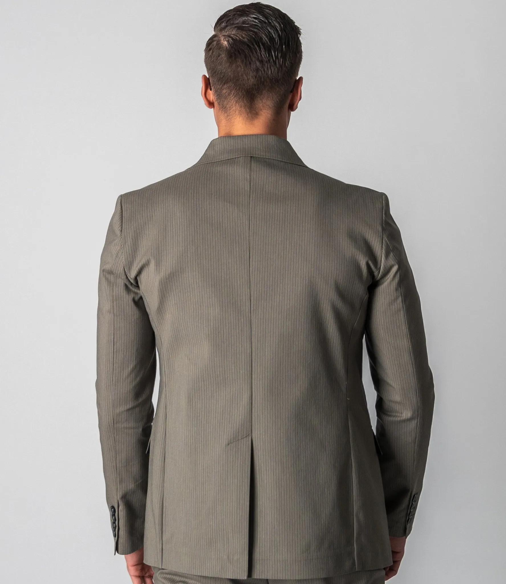 PRAIANO-B Army Slim Fit Blazers by Zumo