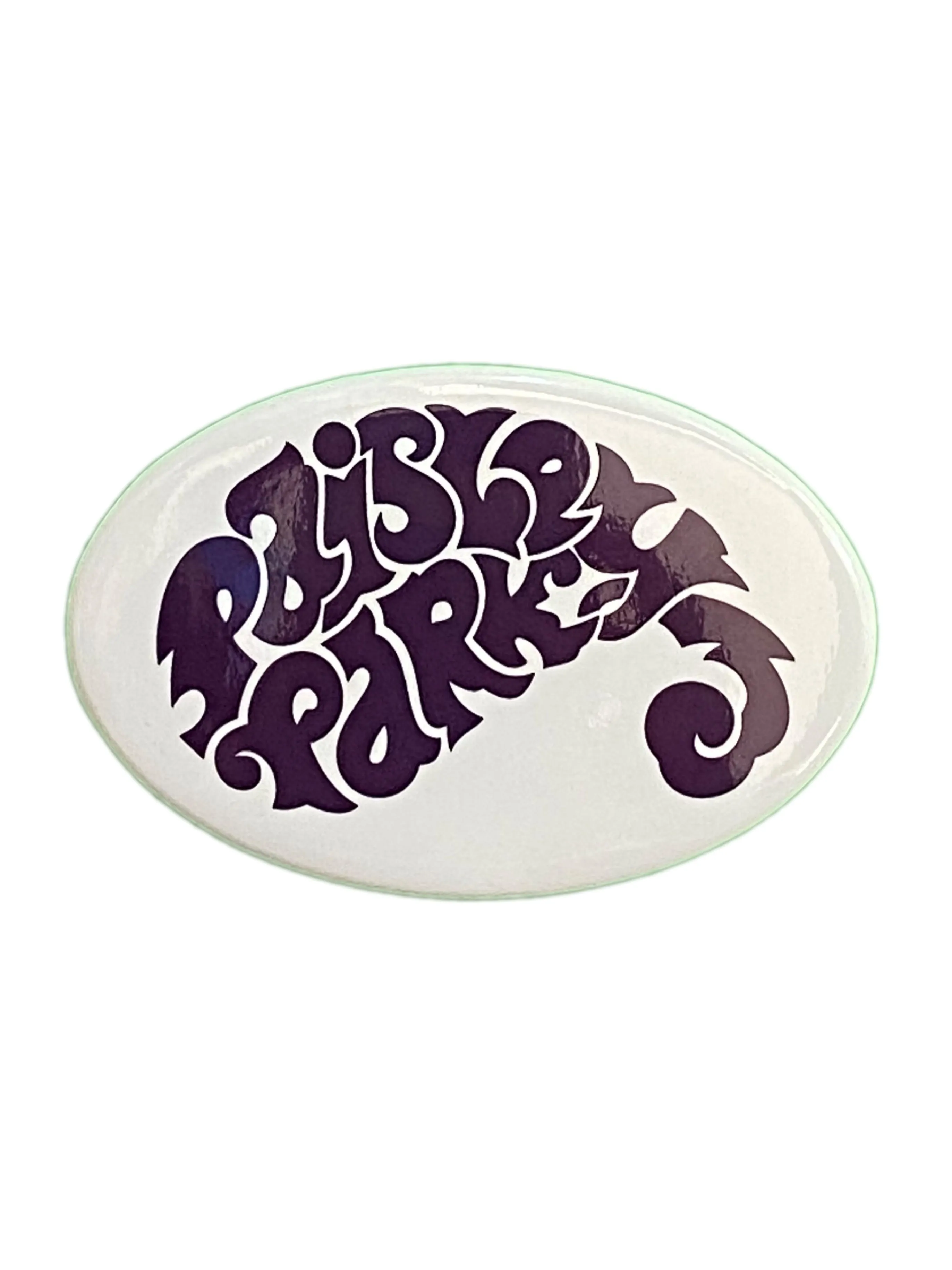 Paisley Park Oval Logo Fridge Magnet