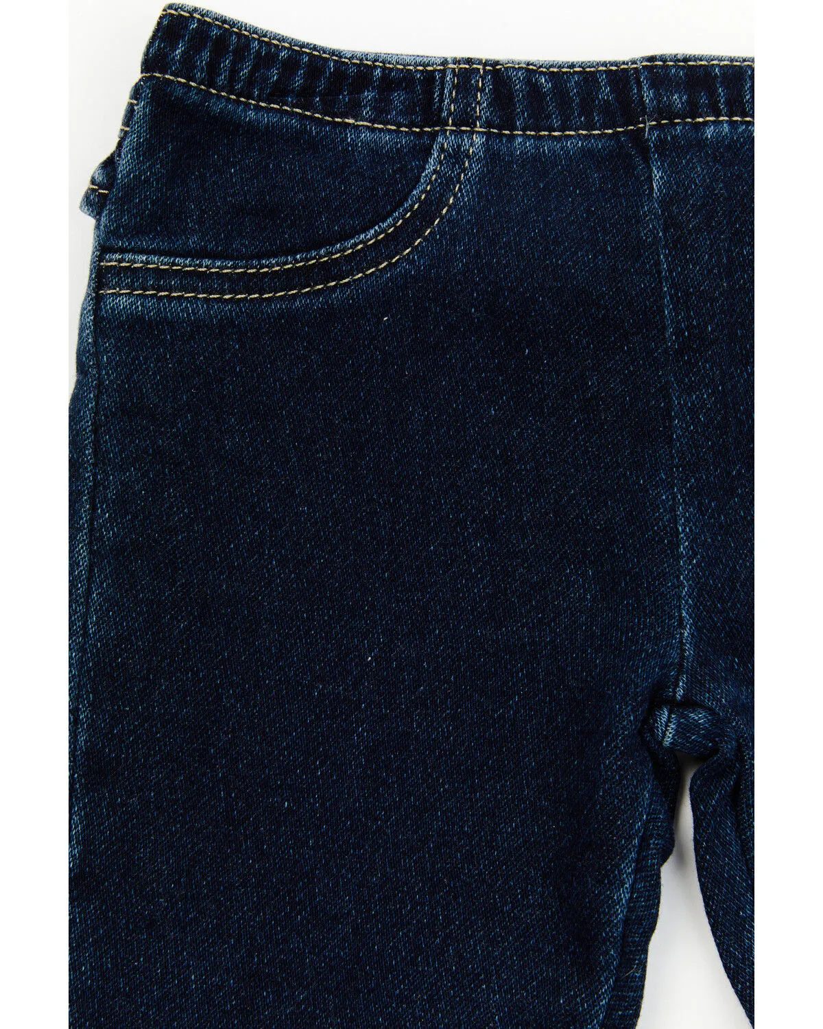 Wrangler Toddler Girls Dark Wash Flare Pants