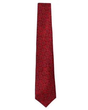 Red Floral Paisley Tie