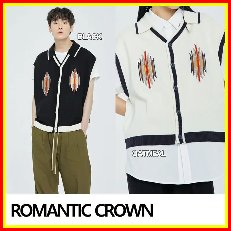 ROMANTIC CROWN Unisex Street Style Cardigans