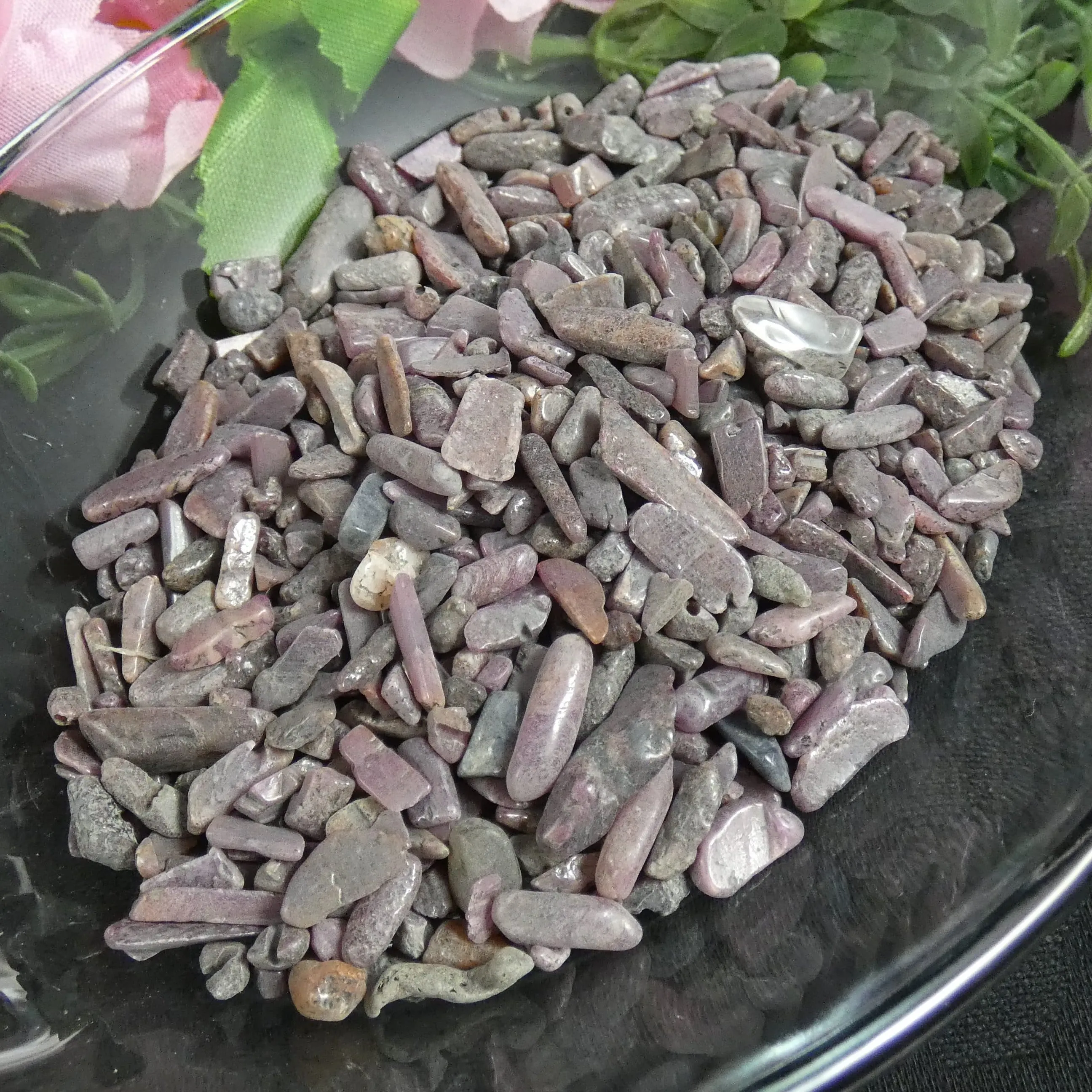 Small Rough Ruby Chips