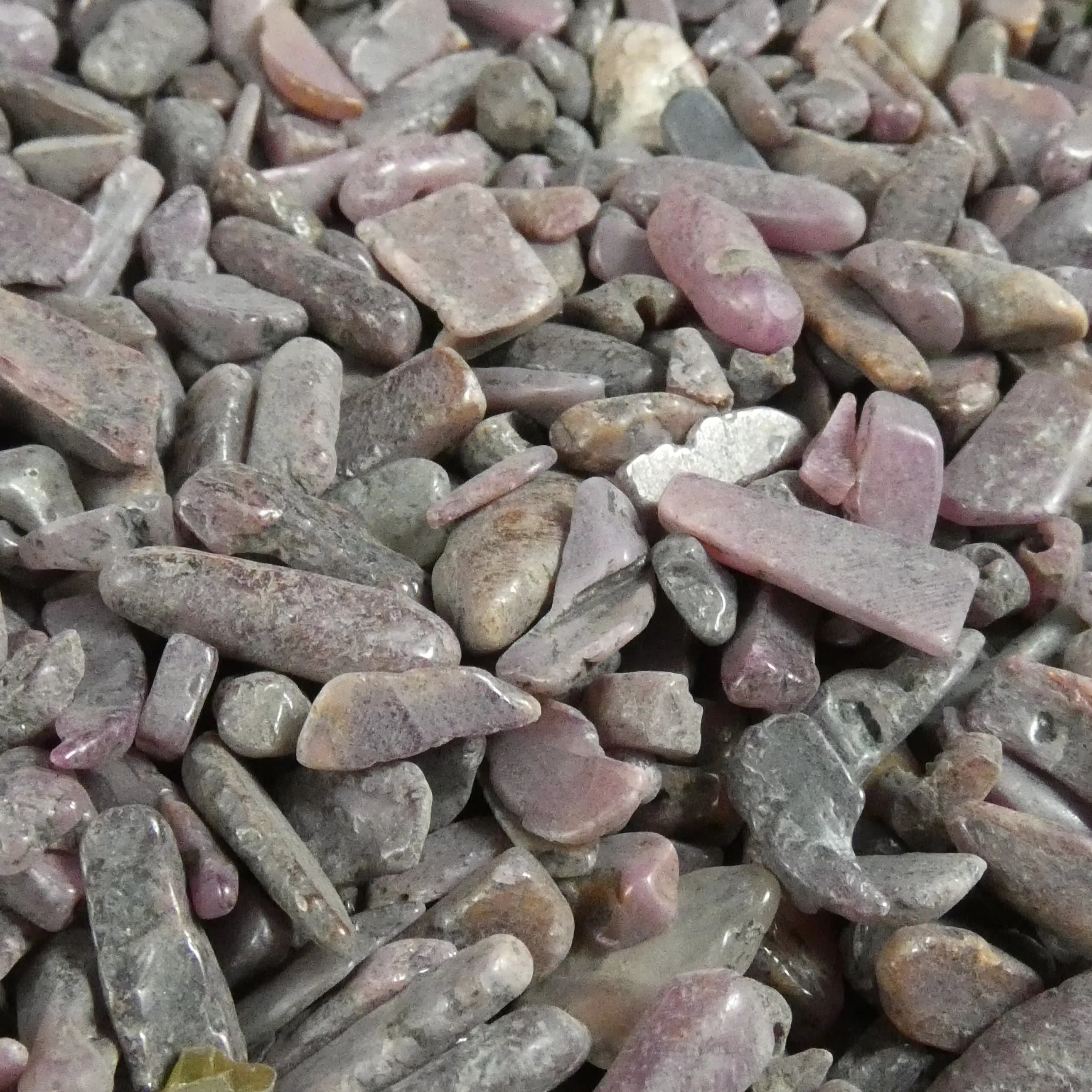 Small Rough Ruby Chips