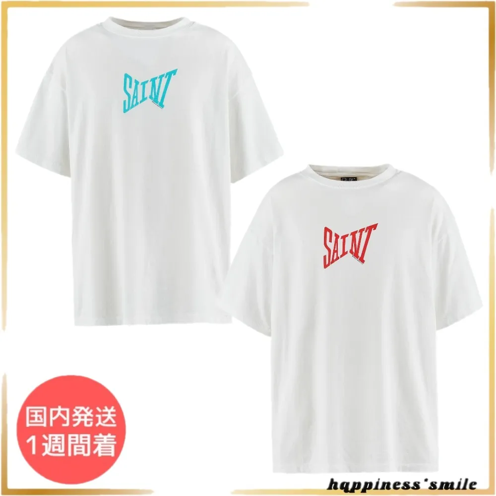 Street Style Logo Cotton Tee