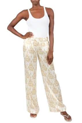 Satin Flare Trousers