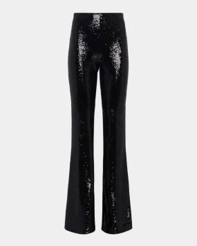 Sequined Flare Pants