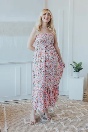 Beach Smocked Maxi Dress