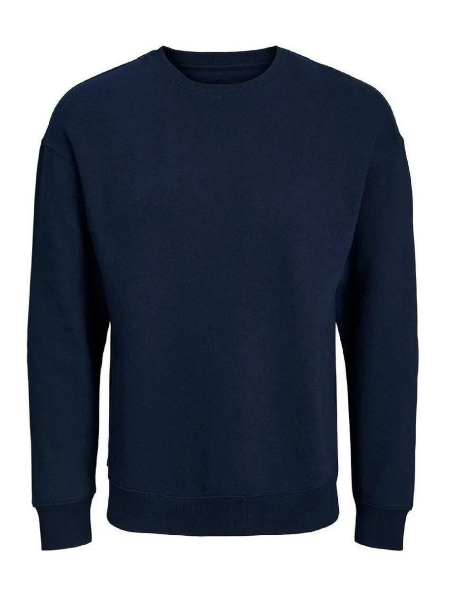 Star Basic Crew Sweatshirts in Navy Blazer