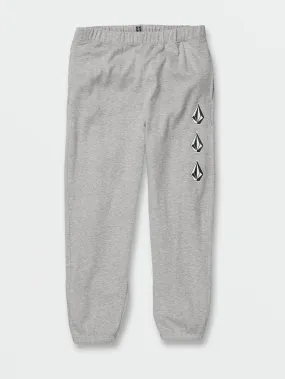 Stone Fleece Pants in Heather Grey