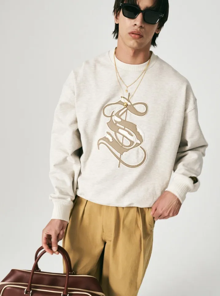 SATUR Logo Sweatshirts for Unisex Street Style