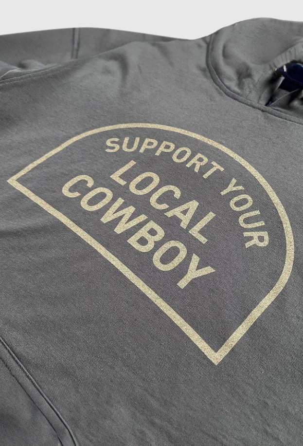 Cowboy Cool Support Your Local Cowboy Hoodie