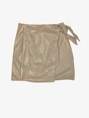 Olivaceous Size L Mini Skirt