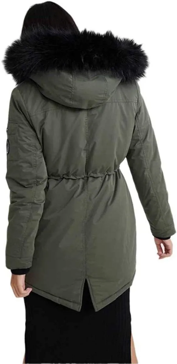 Superdry Women's Military Duck Parka Jacket