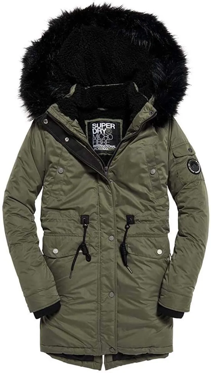 Superdry Women's Military Duck Parka Jacket