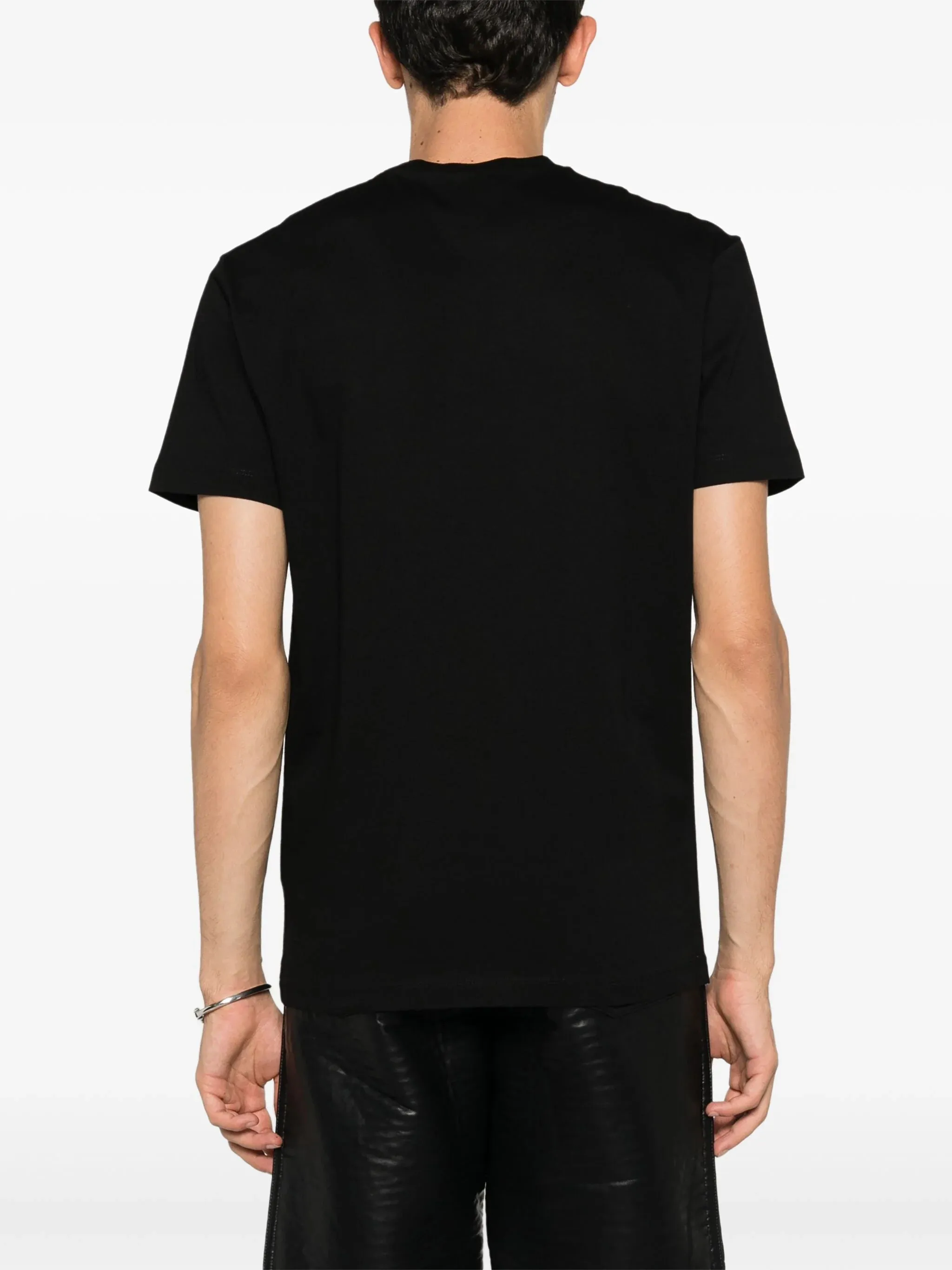 Black DSQUARED2 Logo Icon Blur T-shirt