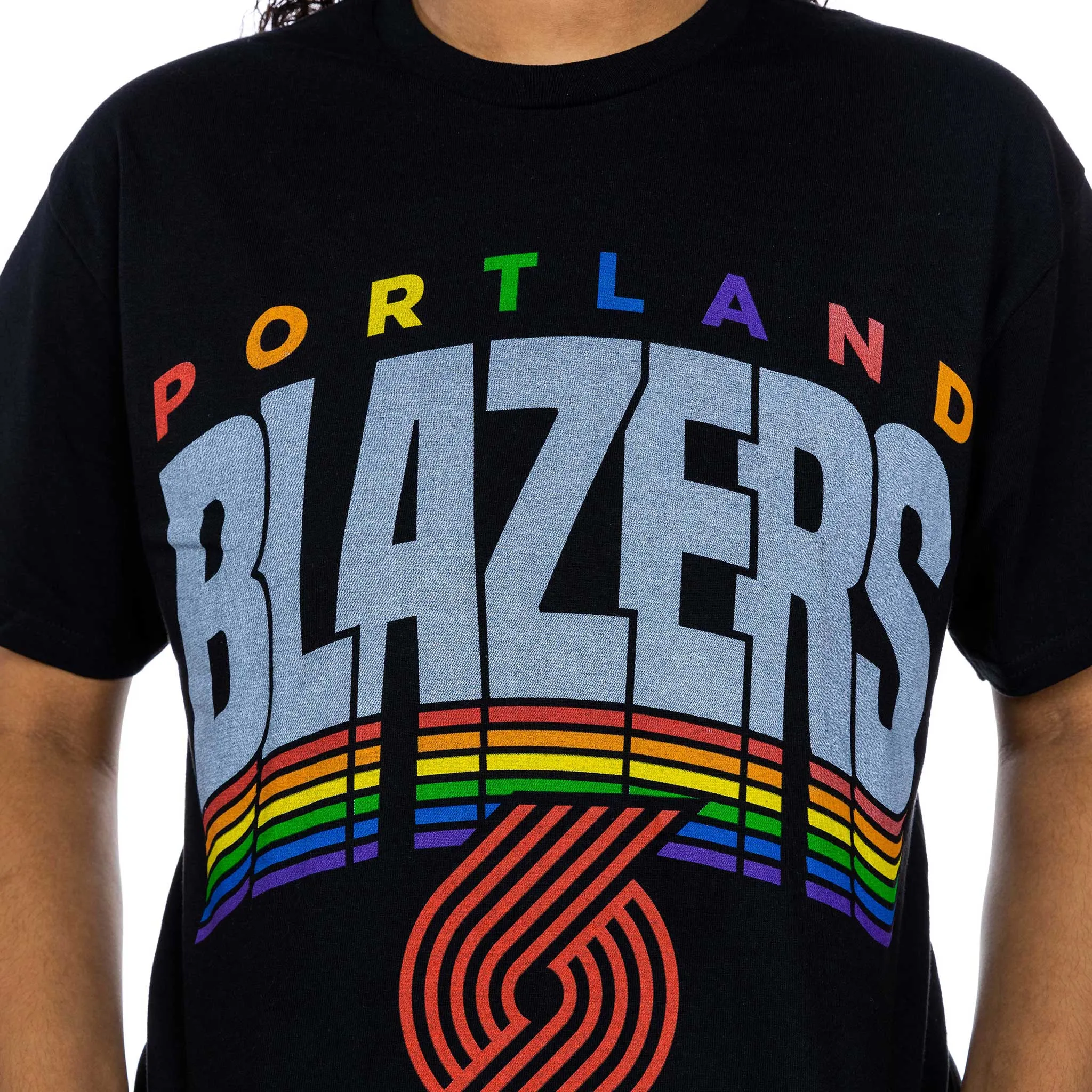 Team Rainbow Blazers Tee by Portland Trail Blazers Junk Food