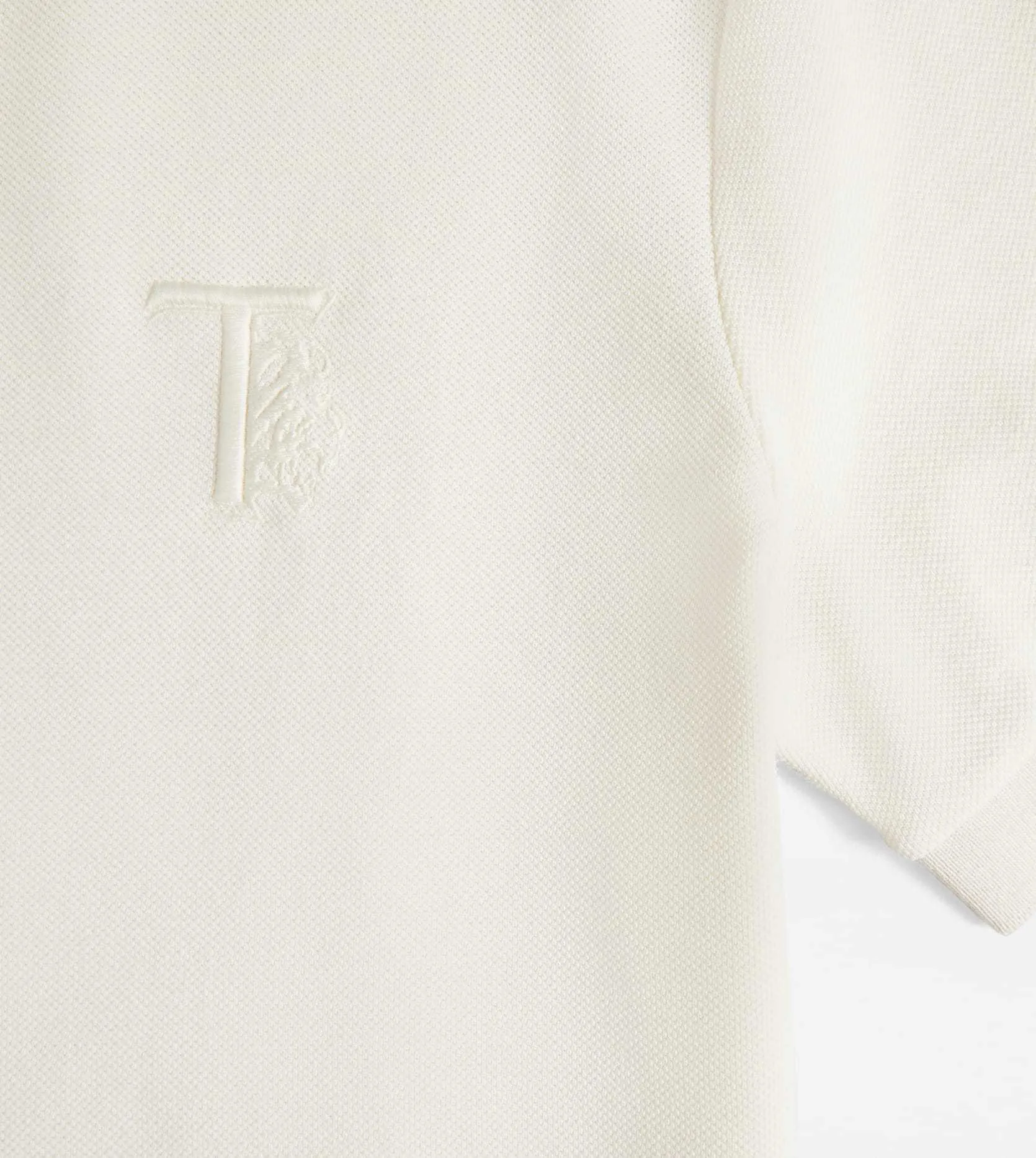 Plain Cotton Short Sleeves Logo Shirts by TOD'S