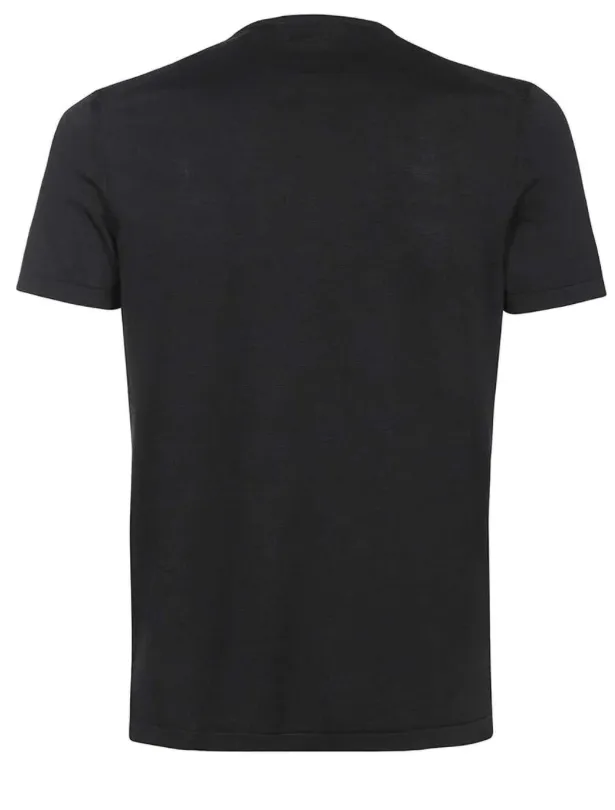 Silk V-Neck Plain Cotton Short Sleeves