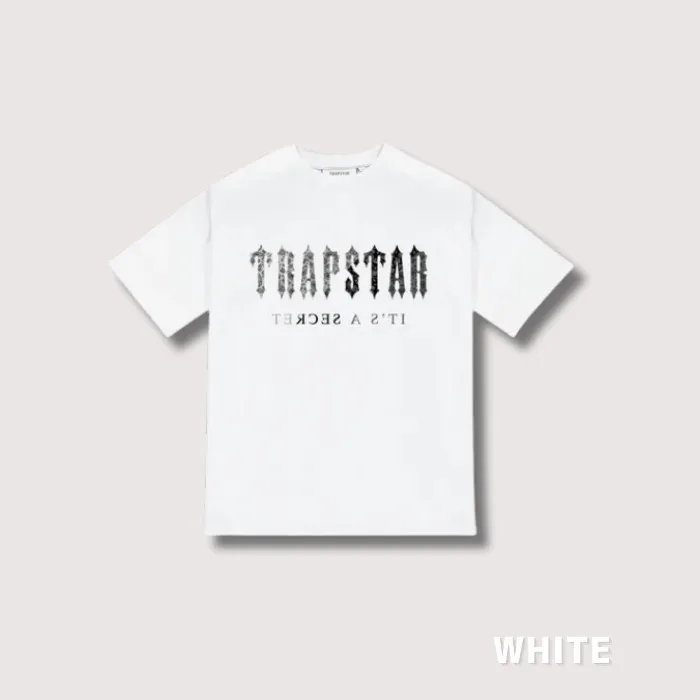 Paisley Logo T-Shirts with Short Sleeves, Trapstar London