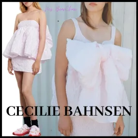 Elegant Party Style Casual Peplum Top by Cecilie Bahnsen