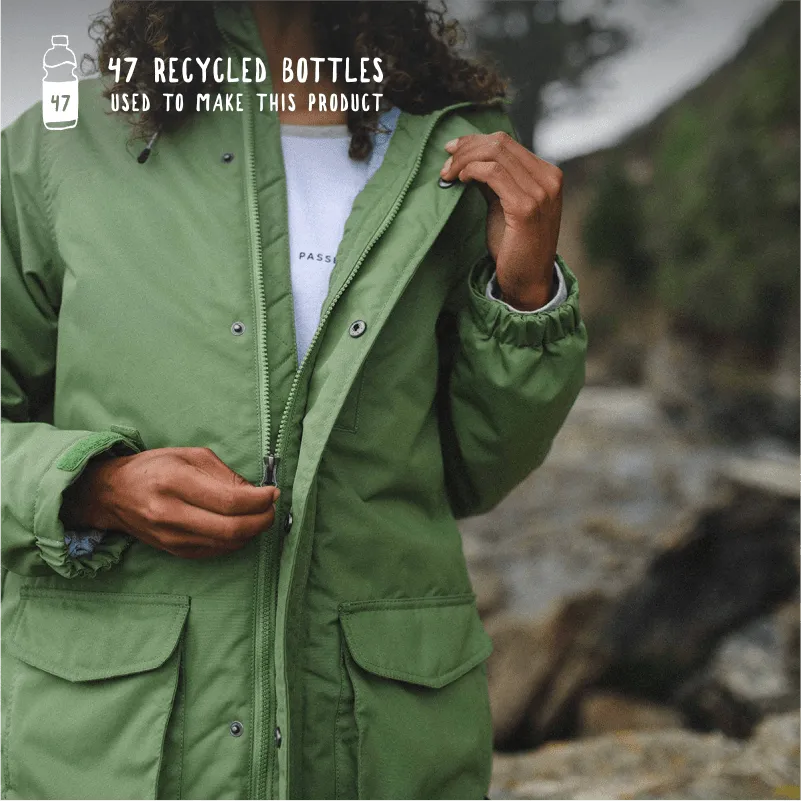 Alaska Recycled Jacket Vineyard Green