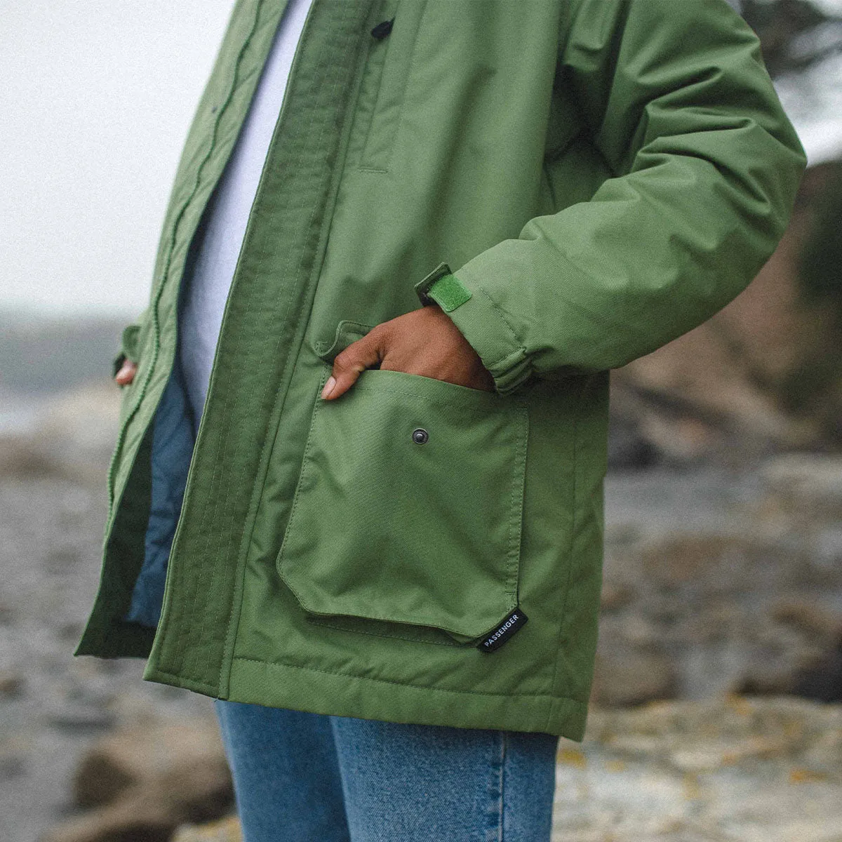 Alaska Recycled Jacket Vineyard Green