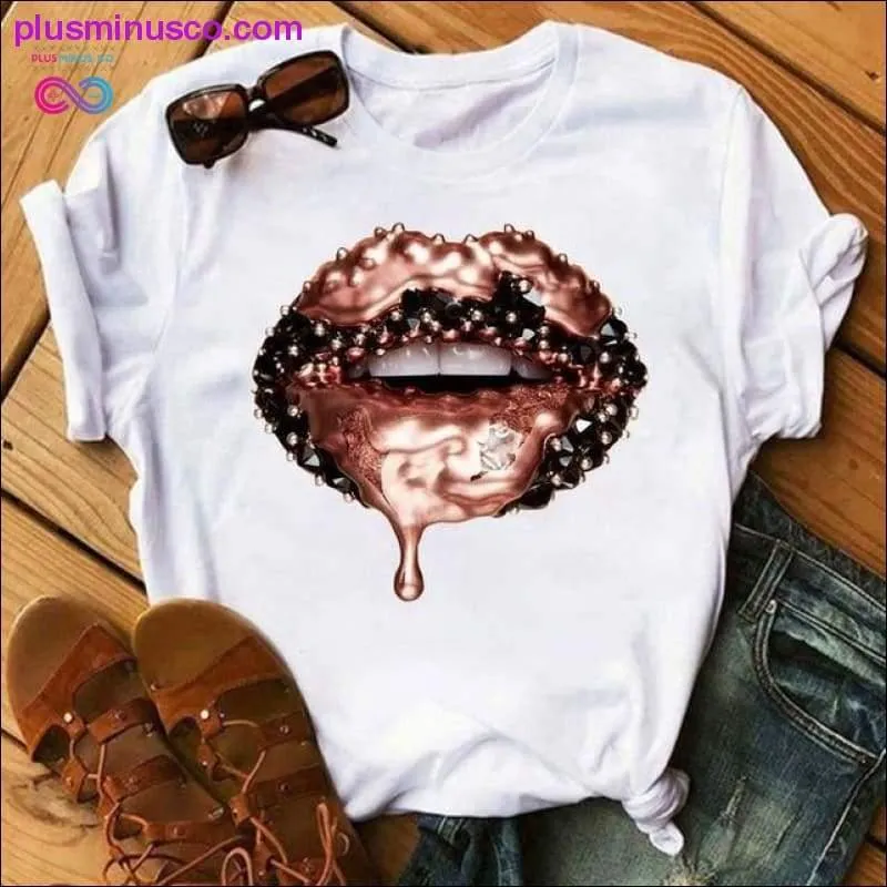 Summer Cartoon Funny Printed Black Tshirt for Girls